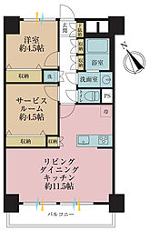 間取図画像 1SLDK