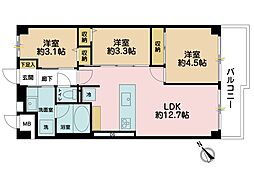 間取図画像 3LDK