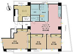 間取図画像 3SLDK