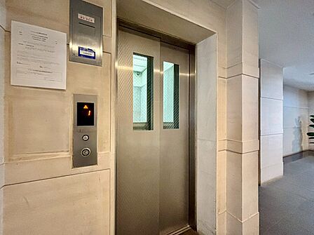 エレベーター完備のため荷物が多くなっても安心。