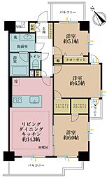 ケルン大塚台 3LDKの間取図画像