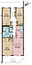 間取り：3LDK、専有面積66.09m2、バルコニー面積10.51m2