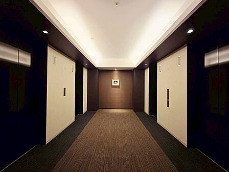 エレベーター完備のため荷物が多くなっても安心。