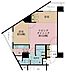 間取り：2LDK、専有面積50.01m2、バルコニー面積7.41m2