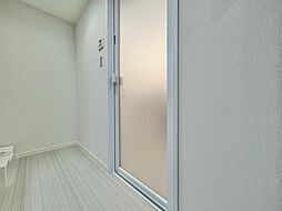 十分な広さの脱衣所。