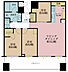 間取り：3LDK、専有面積78.67m2、バルコニー面積17.74m2