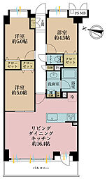 セレナハイム上池袋 3LDKの間取図画像