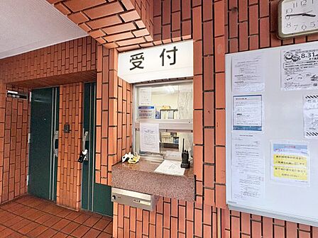管理人さんがいると、お困りごとがあっても安心です。