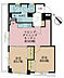 間取り：2LDK、専有面積52.01m2