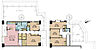 間取り：5LDK、専有面積111.51m2、バルコニー面積6.24m2