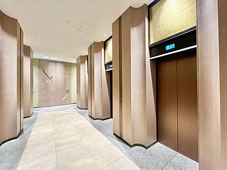 エレベーター完備のため荷物が多くなっても安心。