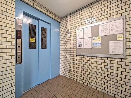 エレベーター完備のため荷物が多くなっても安心。