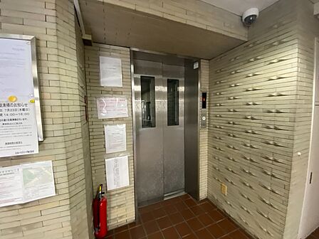 エレベーター完備のため荷物が多くなっても安心。