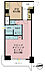 間取り：1LDK、専有面積43.48m2