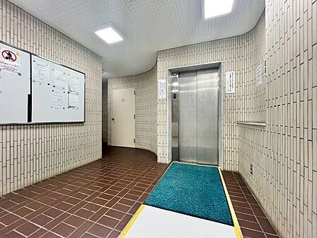 エレベーター完備のため荷物が多くなっても安心。