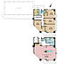 間取り：4LDK、専有面積151.44m2、バルコニー面積56.7m2