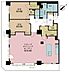 間取り：2LDK、専有面積124.96m2、バルコニー面積36.67m2