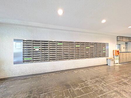 郵便受けも、きちんと管理されています。
