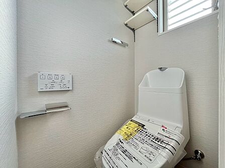 清潔感の高いお手洗い。