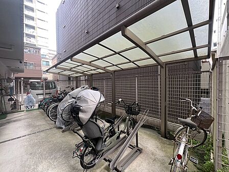 駐輪場も綺麗に整頓されています。※空き状況は都度ご確認下さい。