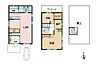 間取り：2LDK+S（納戸）、土地面積107.09m2、建物面積91.94m2