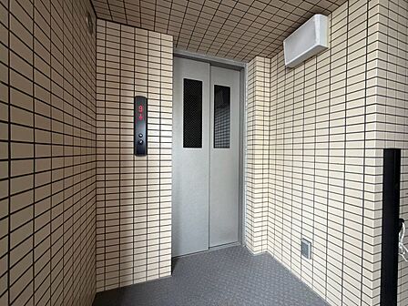 エレベーター完備のため荷物が多くなっても安心。