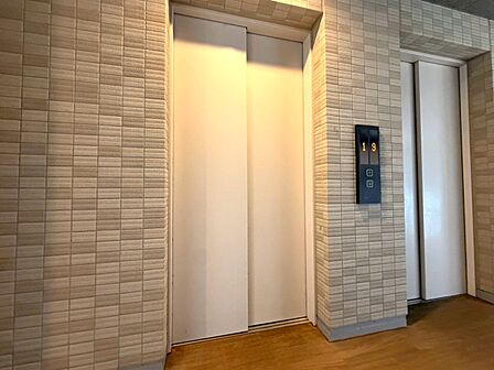 エレベーター完備のため荷物が多くなっても安心。