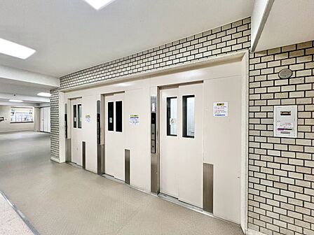 エレベーター完備のため荷物が多くなっても安心。