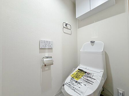 清潔感の高いお手洗い。