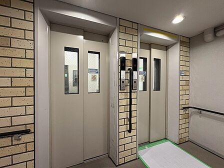 エレベーター完備のため荷物が多くなっても安心。