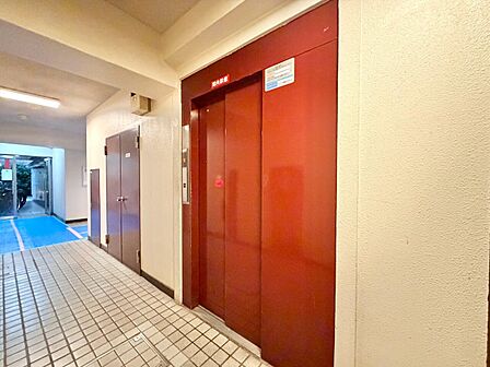 エレベーター完備のため荷物が多くなっても安心。