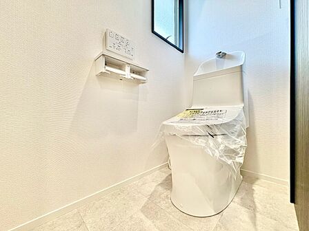 清潔感の高いお手洗い。