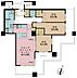 間取り：3LDK、専有面積77.52m2、バルコニー面積24.71m2