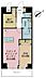 間取り：1LDK+S（納戸）、専有面積45.6m2、バルコニー面積5.28m2