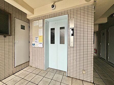 エレベーター完備のため荷物が多くなっても安心。