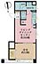 間取り：1LDK、専有面積37.37m2、バルコニー面積5.02m2