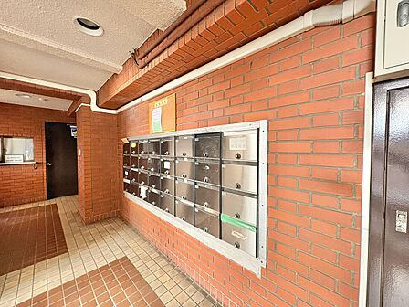 郵便受けも、きちんと管理されています。