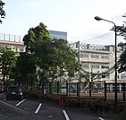 渋谷区立鉢山中学校（662m）
