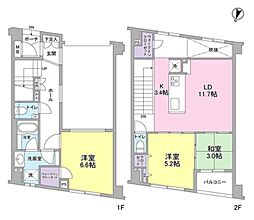 ソアラノーム碑文谷 3LDKの間取図画像