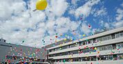 世田谷区立代沢小学校（567m）