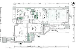 ザ・パークハウス上目黒ピアース 2LDKの間取図画像