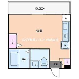 グランフェリオ金沢八景 ワンルームの間取図画像