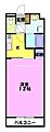 フォレストY&M雀宮B4階4.4万円
