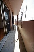 南向きバルコニー