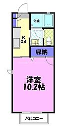 グレース 1Kの間取図画像