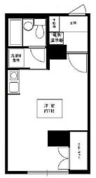 小岩東総ハイツ ワンルームの間取図画像