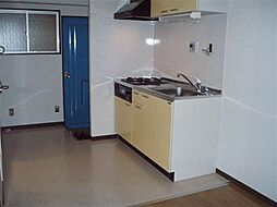 田辺コーポ 2階1Kのリビング/ダイニング