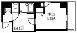 レイ.ローズビル 1Kの間取図画像