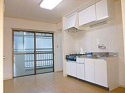 JR山手線 西日暮里駅 徒歩6分の賃貸マンション 3階2DKのリビング/ダイニング