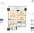 ルキシア薬院10階12.4万円